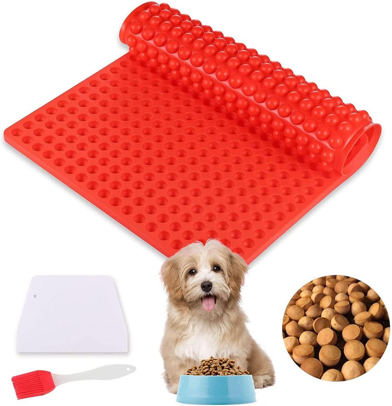 Hundekekse Backmatte mit 468 Löchern Mini Halbkugel 1.2cm