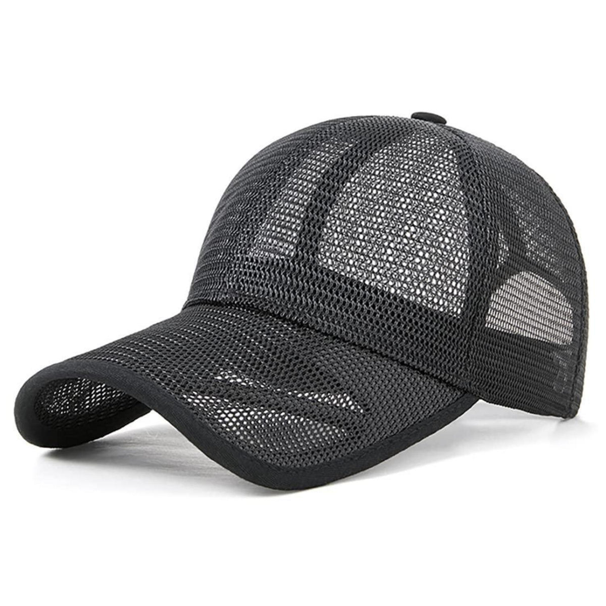 Sommer Baseball Cap Herren Damen Mesh Atmungsaktiv Sonnenschutz