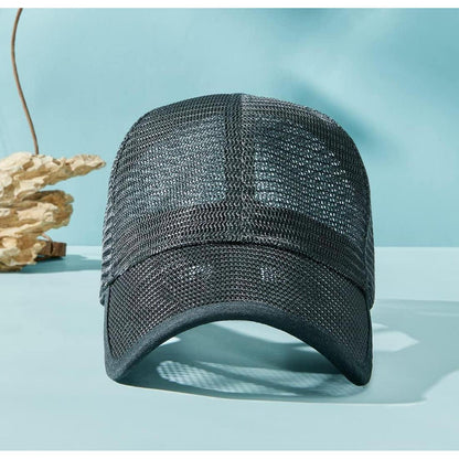 Sommer Baseball Cap Herren Damen Mesh Atmungsaktiv Sonnenschutz