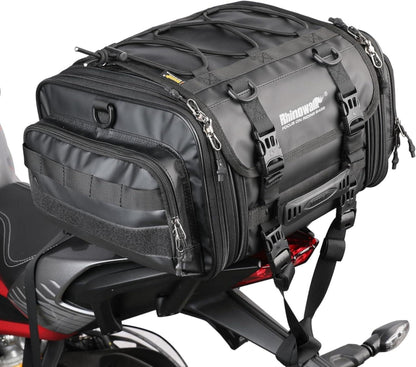 Multifunktionale Motorrad Hecktasche 19-26L Wasserdicht Gepäckrolle