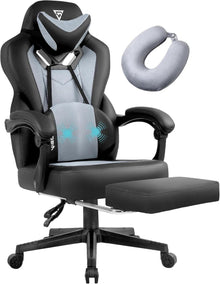 Gaming Stuhl PRO Ergonomisch Massagefunktion 350 lbs