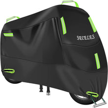 Motorrad Abdeckplane 300D Oxford Wasserdicht Winterfest 4XL Green