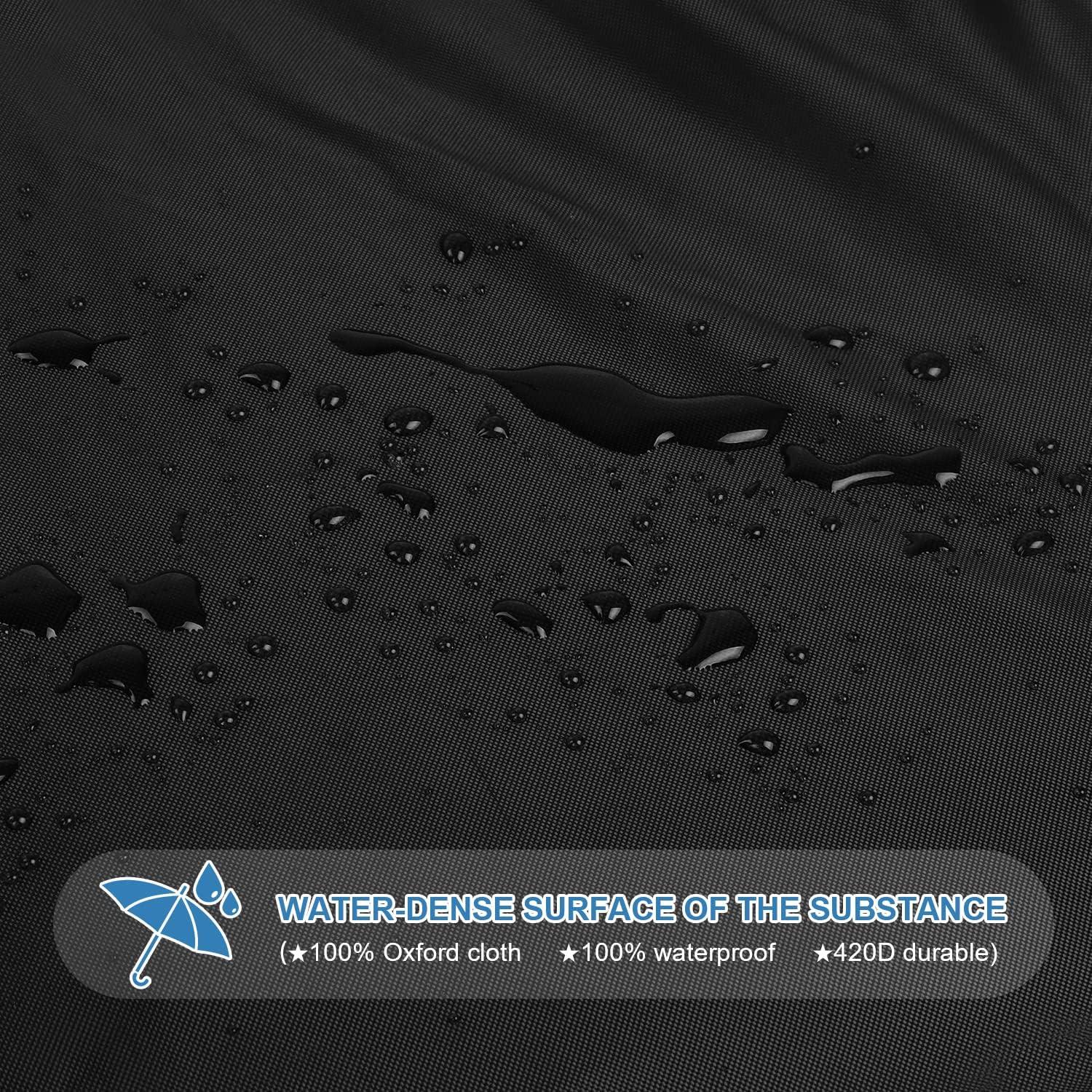 VANSHEIM Palettenmöbel Schutzhülle 130x95x80/40cm Wasserdicht Atmungsaktiv
