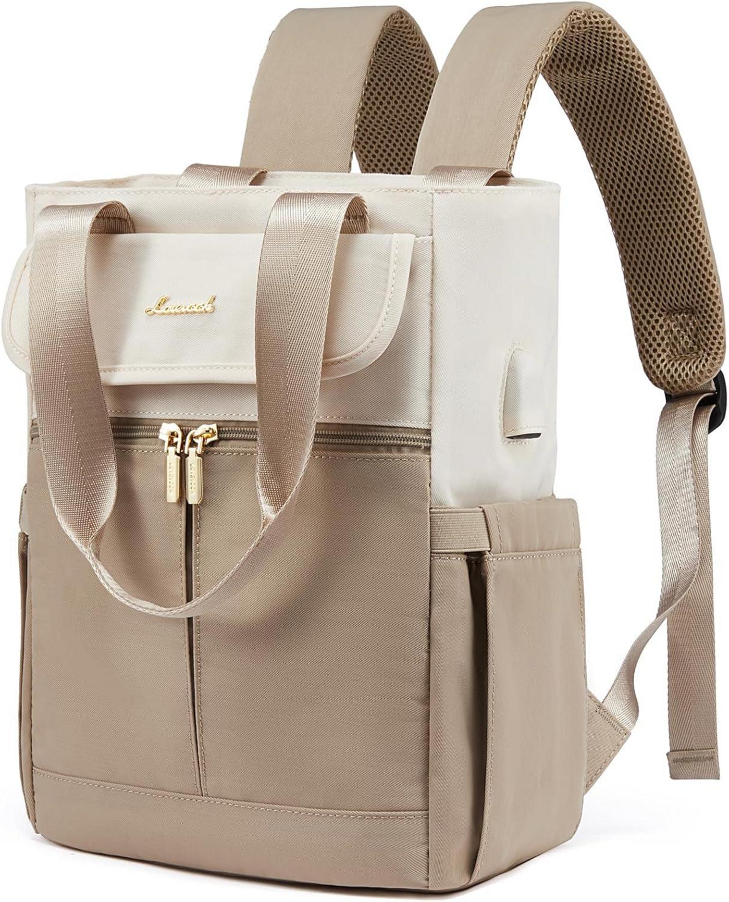 Rucksack Damen Klein Cityrucksack Handtasche 2 in 1 Rucksacktasche