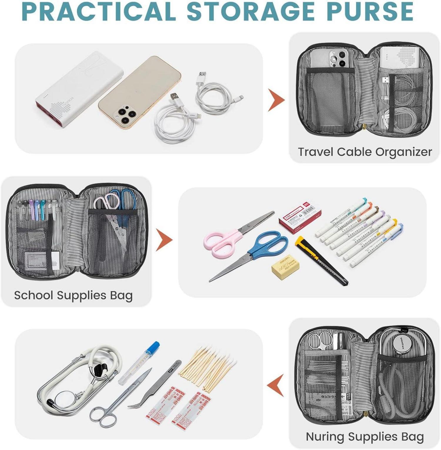 Damenrucksack 18 Zoll Groß Wasserdicht Schwarz Handgepäck LOVEVOOK