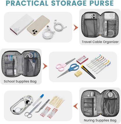 Damenrucksack 18 Zoll Groß Wasserdicht Schwarz Handgepäck LOVEVOOK