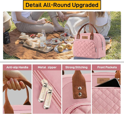 Isolierte Lunchtasche für Erwachsene Arbeit Kühltasche Lunchbox