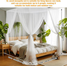 Moskitonetz Doppelbett 100% Polyester 210x190x240cm
