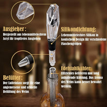 Weinkühlstab mit Ausgießer und 2 Kühlstäben - Geschenke für