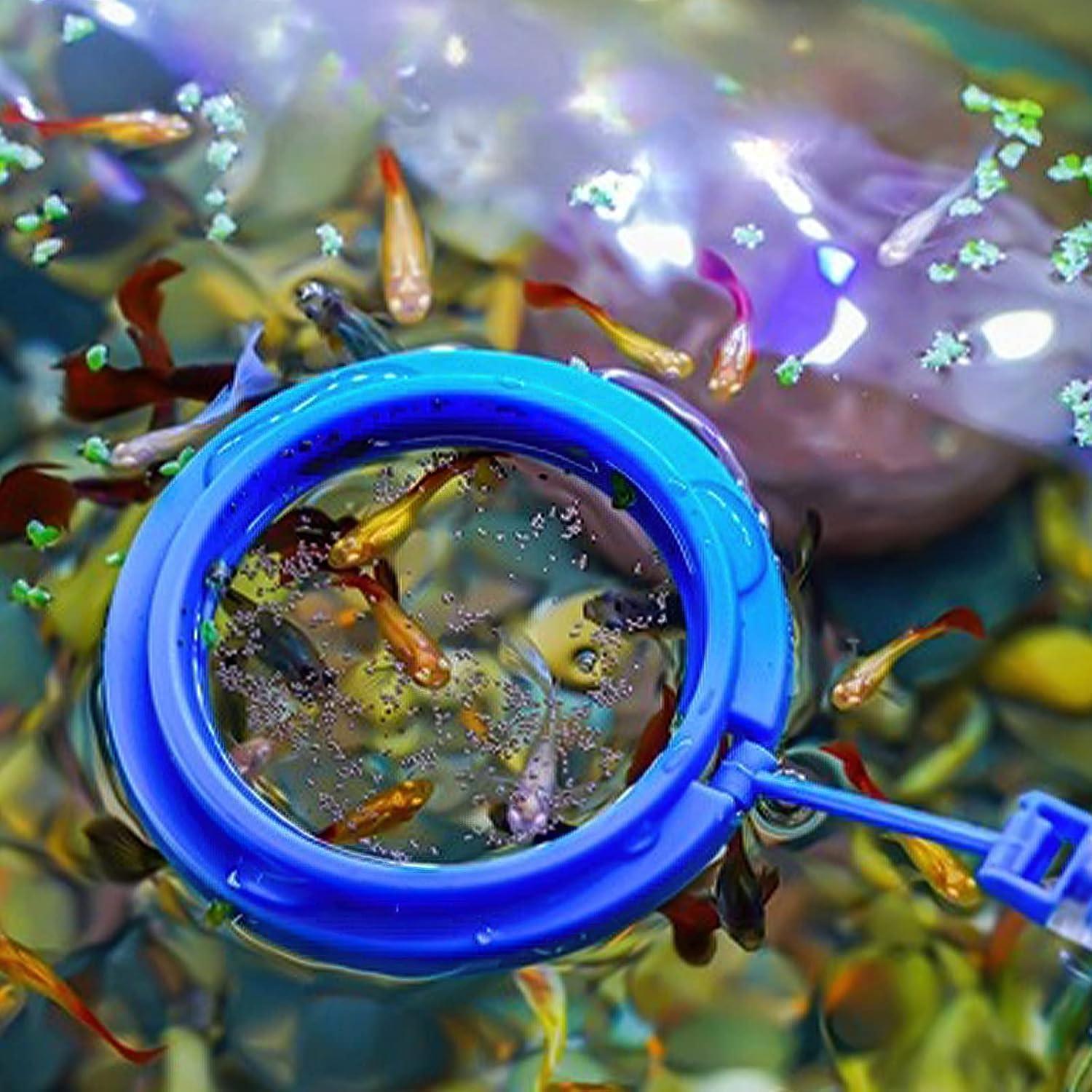 Aquarium Reinigungsset Mulmsauger Futterfixierring Aquariumbürste