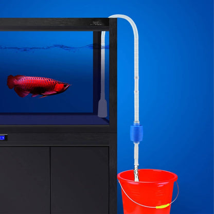 Aquarium Reinigungsset Mulmsauger Zubehör 3-in-1 Set Aquariumbürste