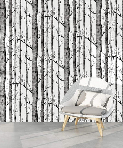 Selbstklebende Tapete PVC Vinyl Baum Wandaufkleber für Möbel