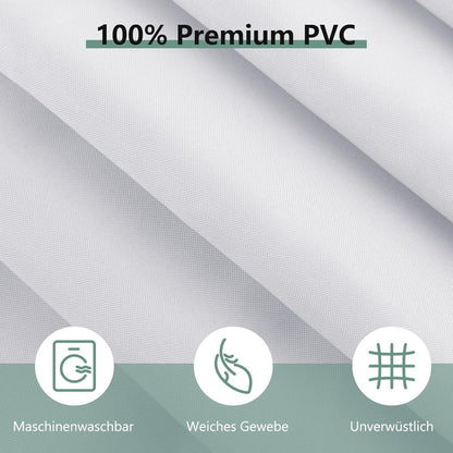 Duschvorhang Anti-Schimmel 180x200 cm PVC Antibakteriell