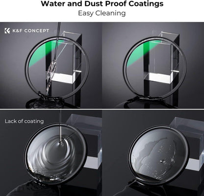 77MM Magnetischer MCUV Filter mit Objektivschutz und Deckel