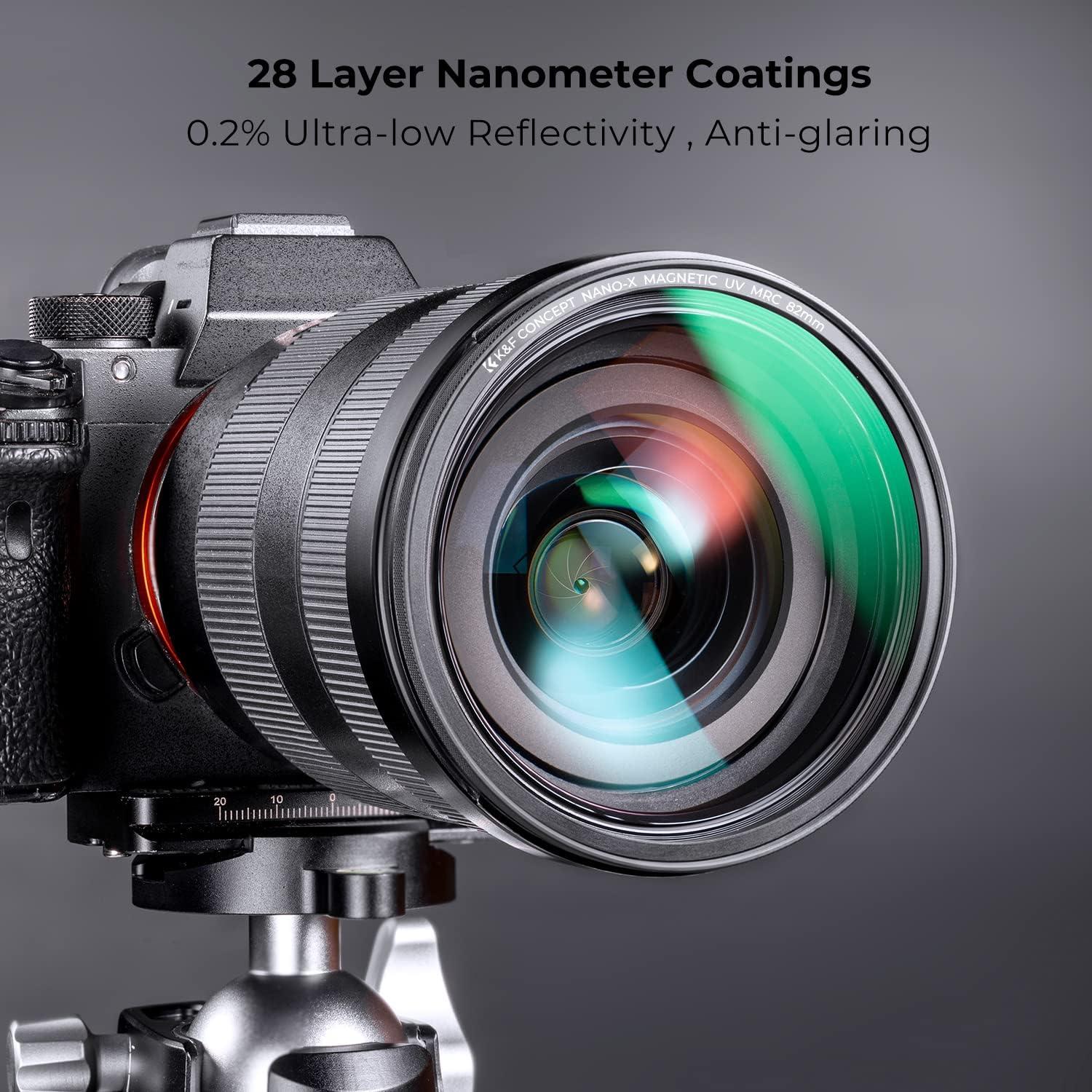 82MM Magnetischer MCUV Filter Ultraviolett Schutzfilter Objektivdeckel