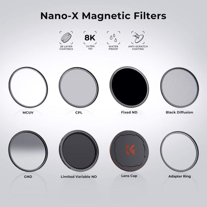 Objektivdeckel 67MM Magnetischer MCUV Filter Ultraviolett-Filter
