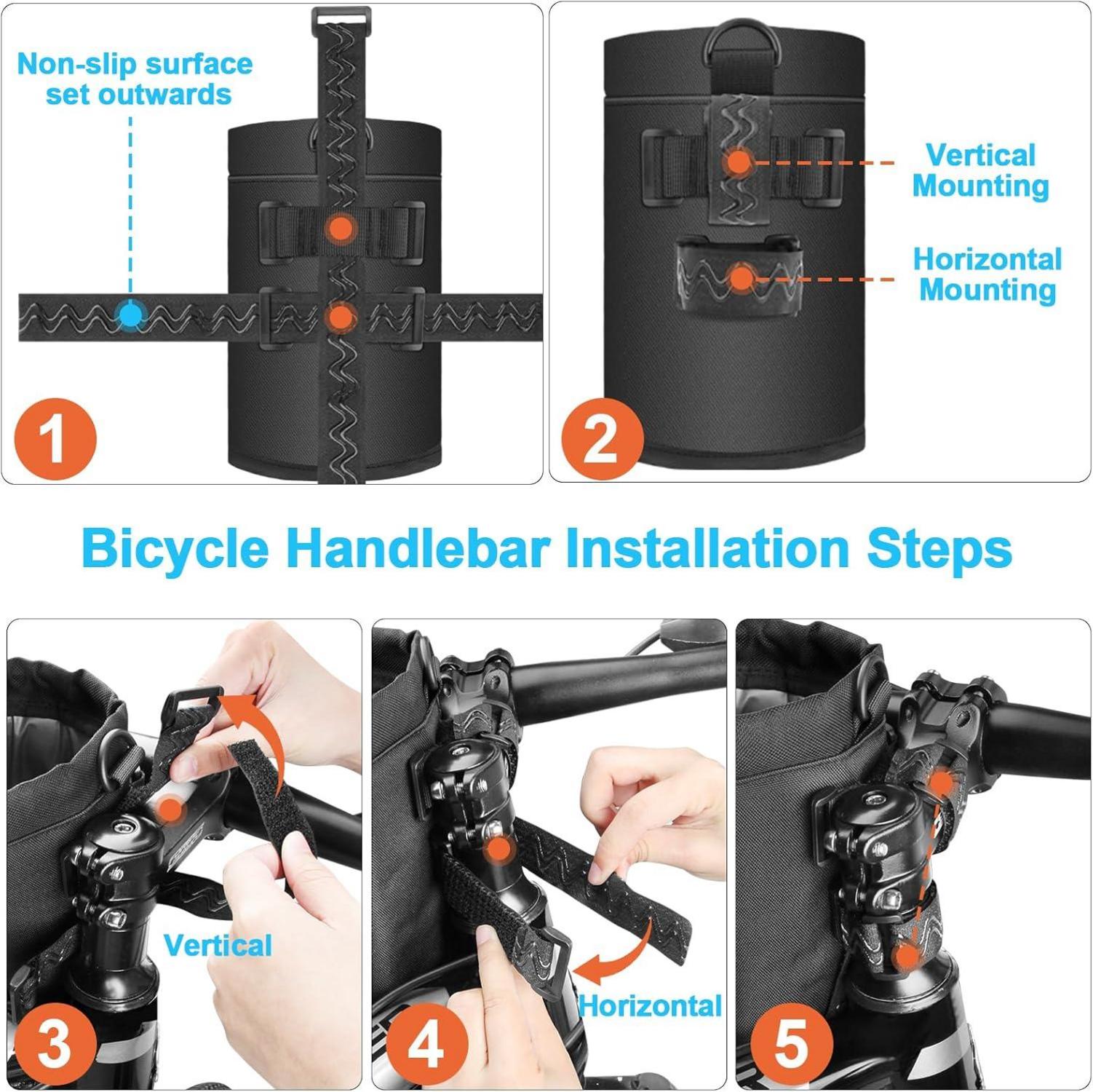 Fahrrad Flaschenhalter Getränkehalter 24-40oz Ohne Schrauben