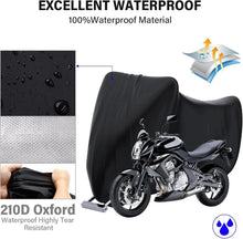 Motorradabdeckung 190D Oxford Stoff Outdoor Plane