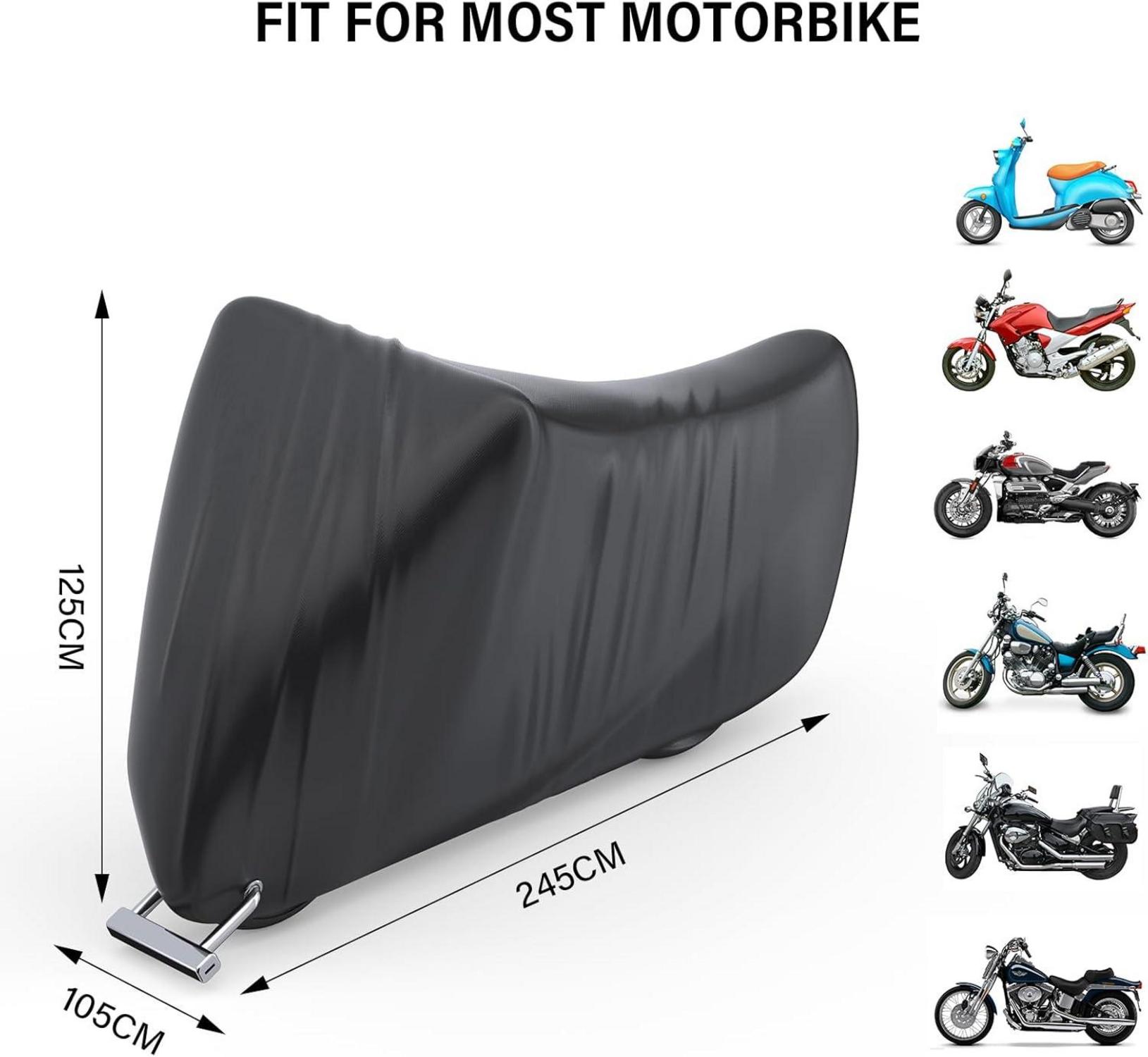 Motorradabdeckung 190D Oxford Stoff Outdoor Plane Harley-Davidson/Honda/Suzuki