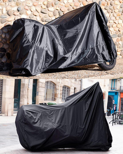 Motorradabdeckung 190D Oxford Stoff Harley-Davidson/Honda/Suzuki 245x105x125 cm