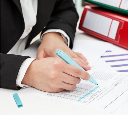 12er Pack Bunte Pastell Textmarker Marker für Journal Planer Büro Schule