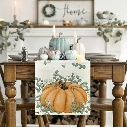 Artoid Mode Orange Herbst Tischläufer 40x140 cm - Küche