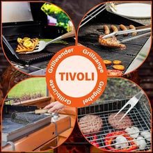 Grillbesteck Set 4-tlg. Premium BBQ Zubehör Männer
