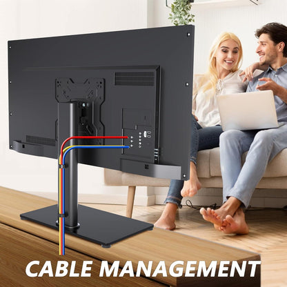 Universal TV Standfuss Monitor Ständer 17-43 Zoll höhenverstellbar stark VESA