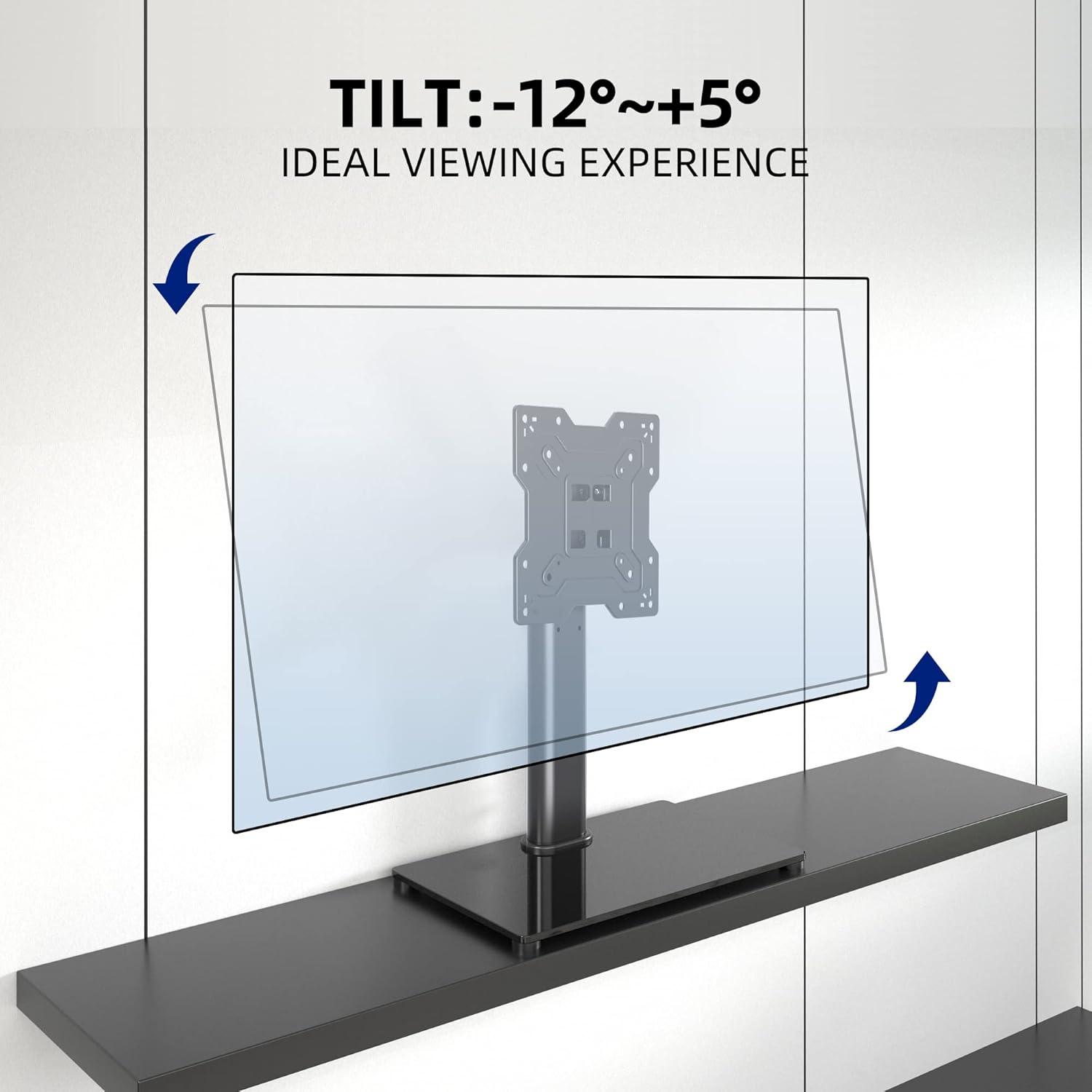 Universal TV Standfuss 17-43 Zoll Monitor Ständer 3-stufig
