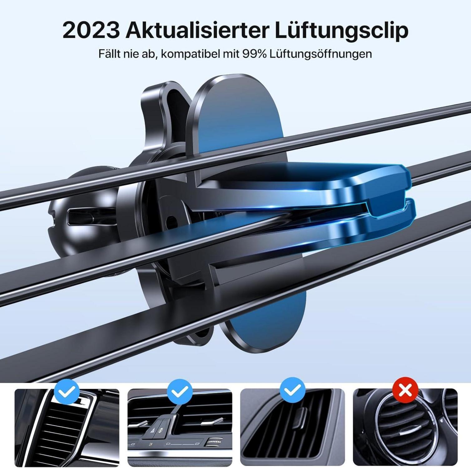 Handyhalterung Auto KFZ Saugnapf Lüftung Universale Halterung alle