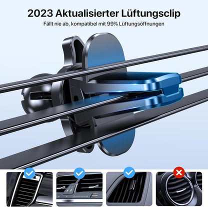 Handyhalterung Auto KFZ Saugnapf Lüftung Universale Halterung alle