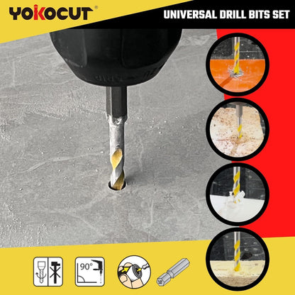 Universalbohrer Set Profi 7-tlg für Metall, Holz, Beton, Fliesen