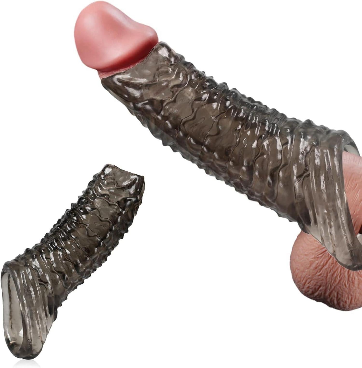 Penishülle mit Vaginalmassage und Penisring für Männer