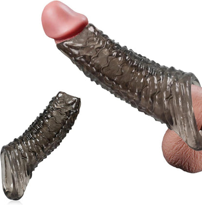 Penishülle mit Vaginalmassage und Penisring für Männer