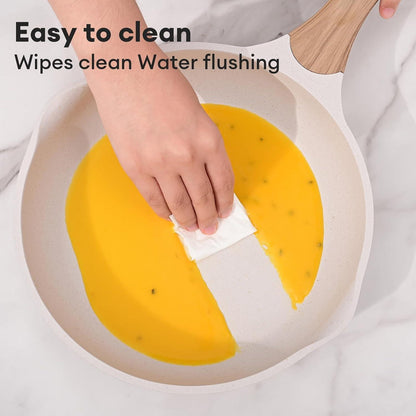 Bratpfanne Induktion 28 cm Antihaftbeschichtung Granitpfanne