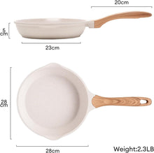 Bratpfanne Induktion 28 cm Antihaftbeschichtung Granitpfanne