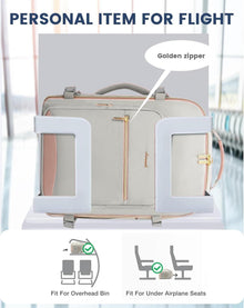 Handgepäck Rucksack 40L Damen Reiserucksack Business Grau