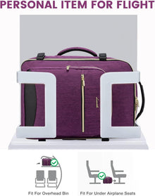 Handgepäck Rucksack 40L Damen Koffer Laptop Reisetasche