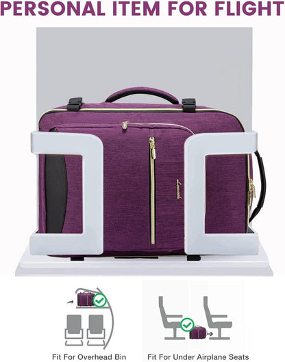 Handgepäck Rucksack 40L Damen Koffer Laptop Reisetasche