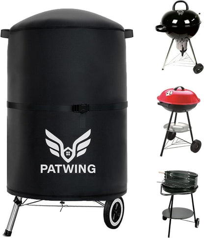 Grillabdeckung 600D Oxford-Stoff Schwarz Wetterfest für Brinkmann