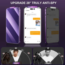 WSKEN iPhone 14 Pro Max Sichtschutz Schutzfolie [Anti