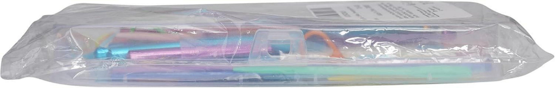 RealPlus 41-teiliges Häkelnadelset mit Zubehör in voller Größe, ergonomische Griffe, Multicolor