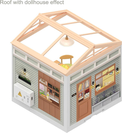 Rolife Miniaturhaus Bausätze Super World Puppenhaus Möbel