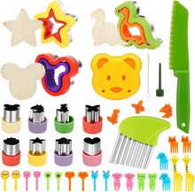 36-teiliges Kinder Ausstechformen Set aus Edelstahl mit
