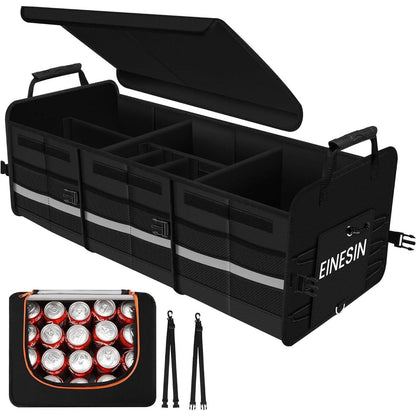 Auto Kofferraum Organizer 88L & Kühltasche 22L, 7