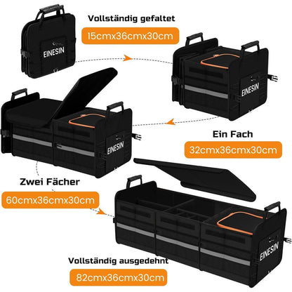 Auto Kofferraum Organizer 88L & Kühltasche 22L, 7