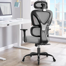 Ergonomischer Bürostuhl mit verstellbarer Kopfstütze und