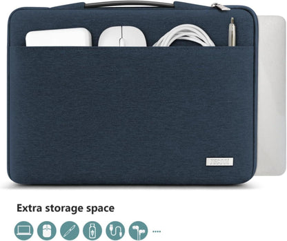 Laptoptasche 15-15,6 Zoll Schutzhülle Wasserdicht Denim Blau
