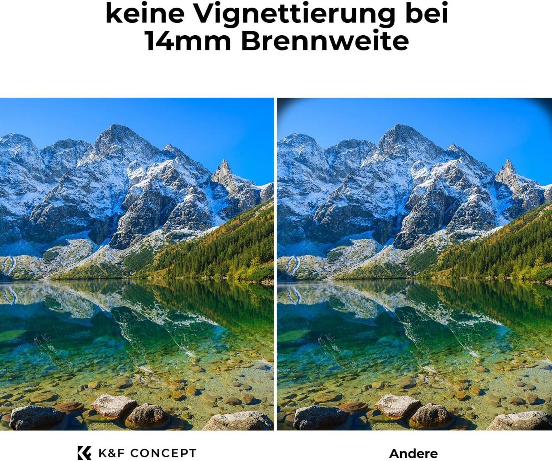 46mm Slim Zirkularer Polfilter CPL Optisches Glas für Kameraobjektive
