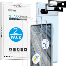 Panzer Schutzglas für Google Pixel 7a mit Kamerafolie